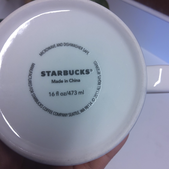 Starbucks 2011 Collector Series Mugs Set Of Three Washington Peru Mexico City DF - Picture 11 of 13